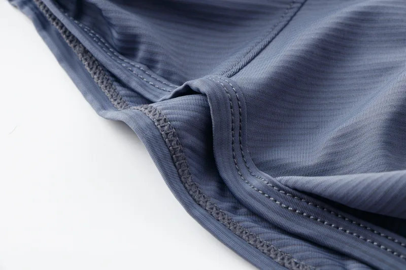 Men Underwear Brief Sexy Low-rise Striped Bikini Athletic Supporters Underpants Sleepwear Nylon Quick Dry Breathable