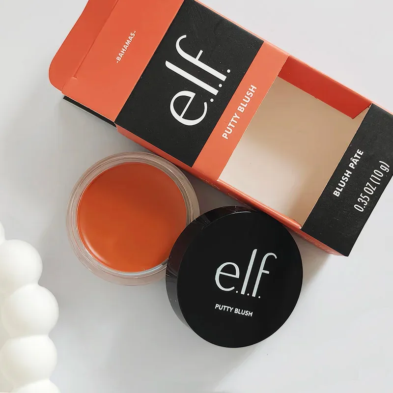 Hot Sale New Elf Bubblegum-Cherry Mango-Watermelon Lasting Moisturizer Lip Gloss Lip Balm & 8 Colors Cream Blush Brand Cosmetics