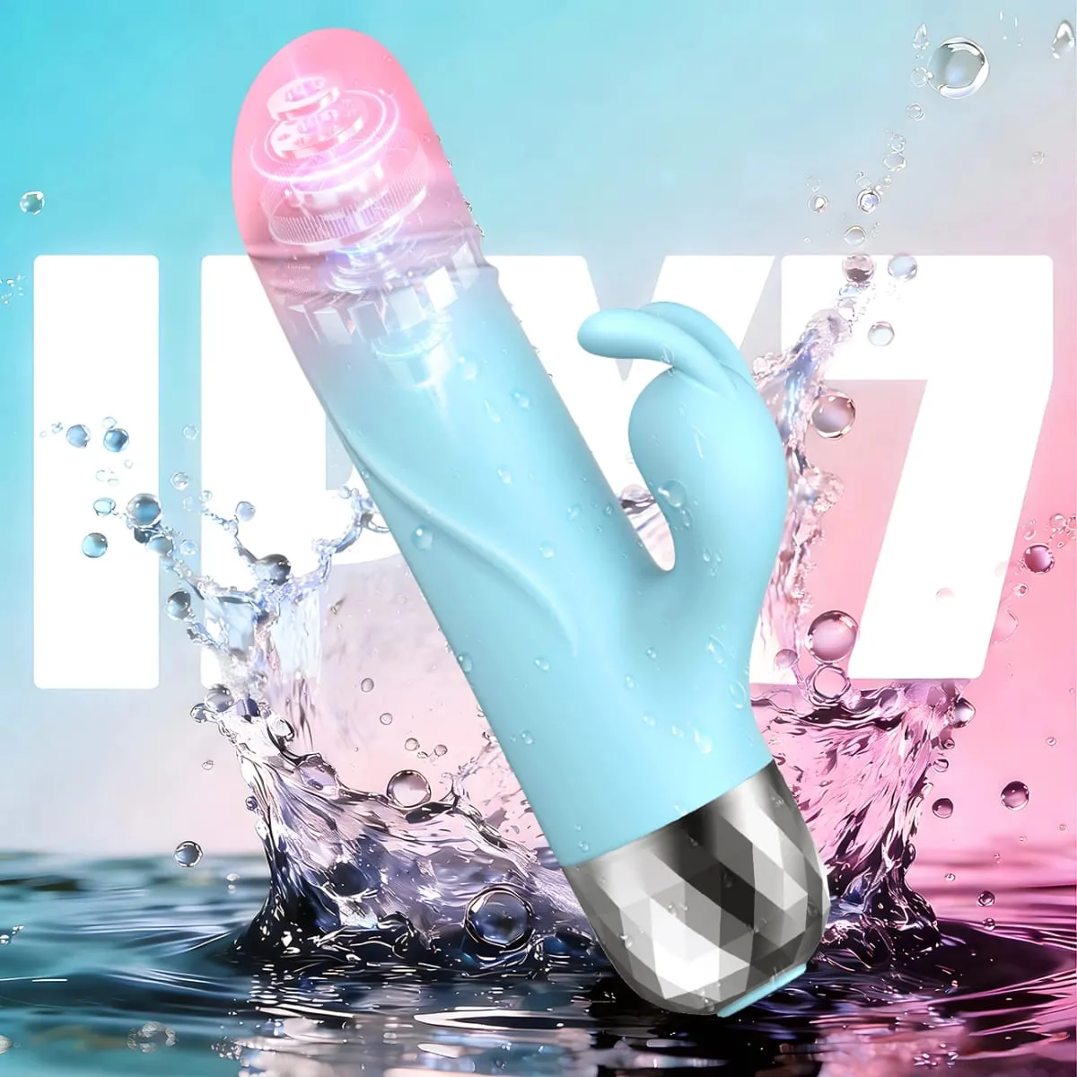 Erőteljes nyúlvibrátor női csiklóstimulátor G Spot vibrációs vaginamasszírozó női maszturbációs szexjátékok felnőtteknek