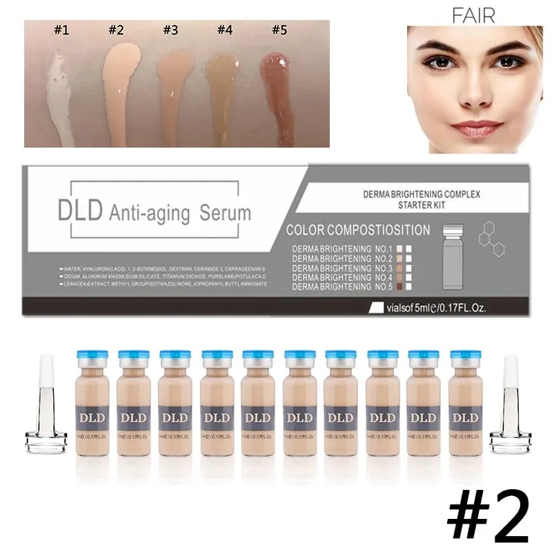 10 φιαλίδια Korea BB Cream Glow Essence Beginner Starter Kit Niacinamide Moisturizing Foundation Cream Περιποίηση προσώπου