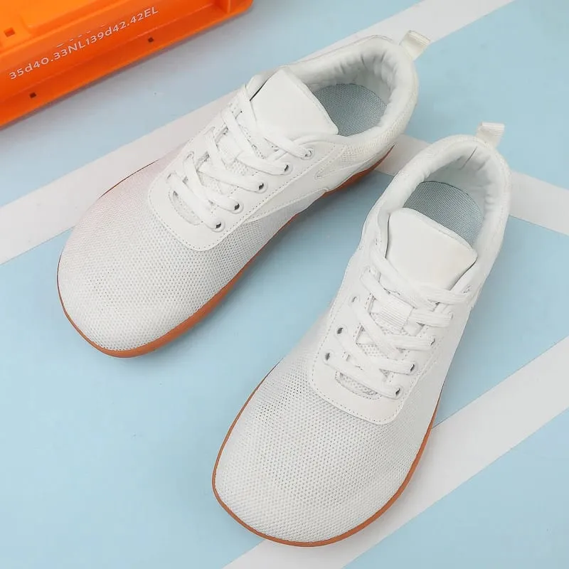 Men's and Women Wide Barefoot Shoes New 2025 Large Size 36-47 Outdoor Gym Training Slow Running Walking Leisure Sports Shoes