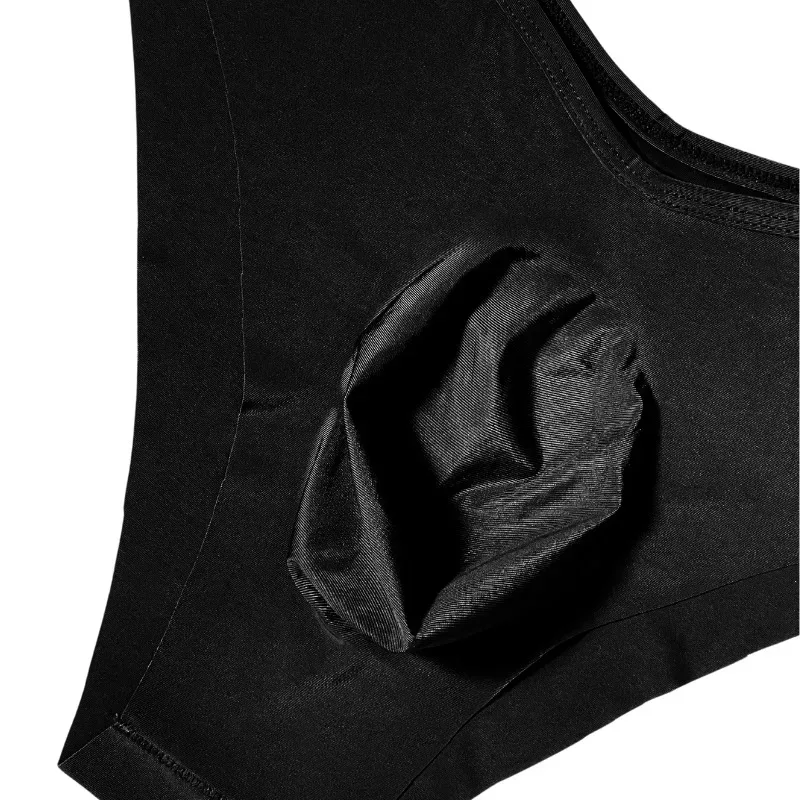 1 Piece Men's Sexy Semi Sheer V-Waist High Cut Briefs - Ultra-Thin Cool Touch Lightweight Breathable Soft Casual Men Underwear