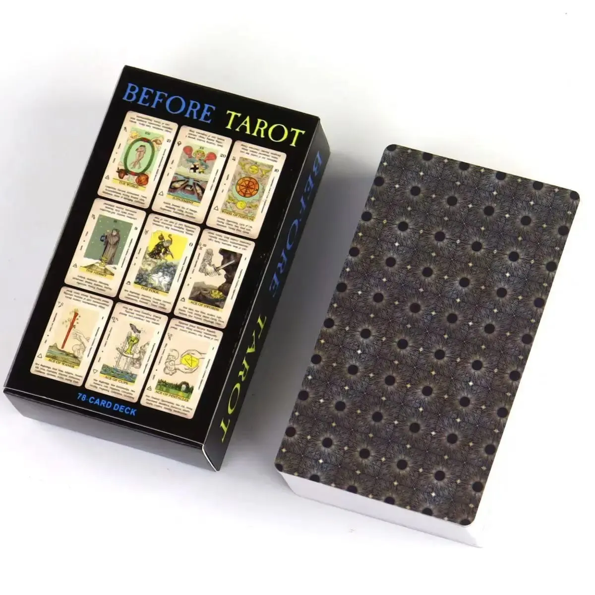 Before Tarot Deck 78 Pcs Tarot Cards 10.3*6cm One Moment Before with Keywords