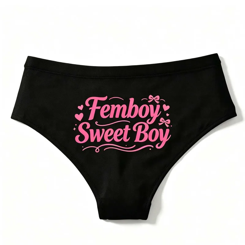 Femboy Sissy Queen Of Spades Cuckold Gay BBC Cotton Underwear Lingeries For Women Girl Briefs Female Underwear Ladies Underpants