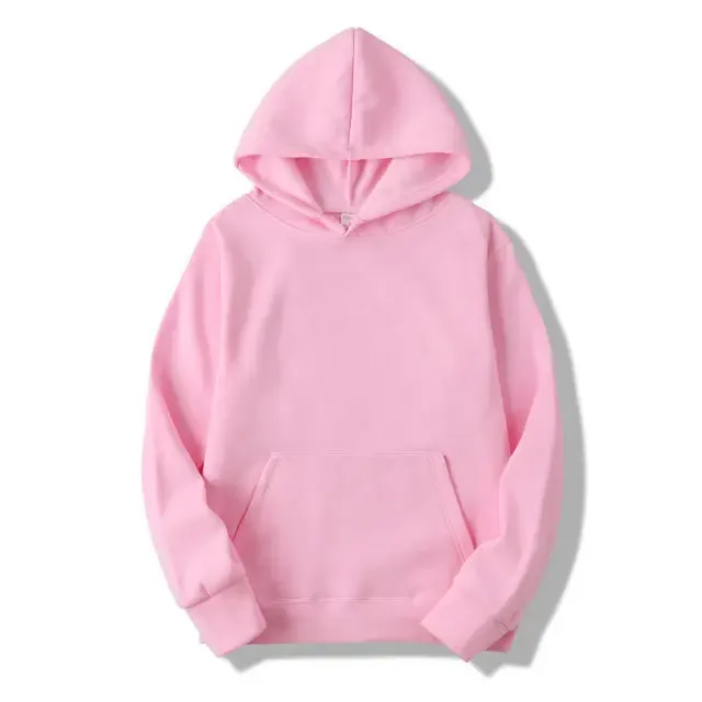 Zwykły polar sublimacyjny bluzy luzem hurtownia swetry męska bluza z kapturem tanie solidna bluza z kapturem dla mężczyzny Sudaderas Para Hombre