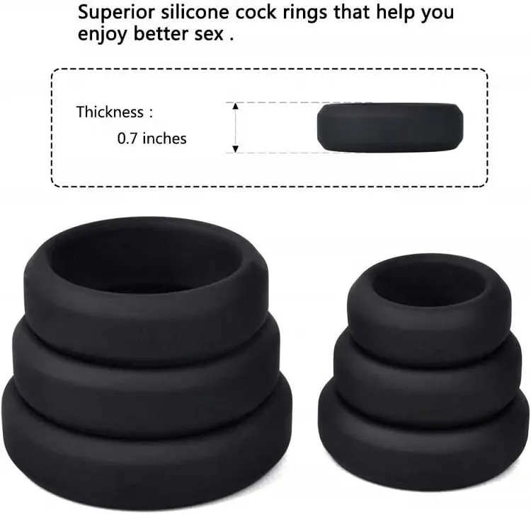Mga Sex Toys Para sa Mga Lalaki Cock Ring Penis Pagandahin ang Paninigas Pagkaantala ng Ejaculation Cockring Foreskin Lock Semen Ring Sex Shop Intimate Goods