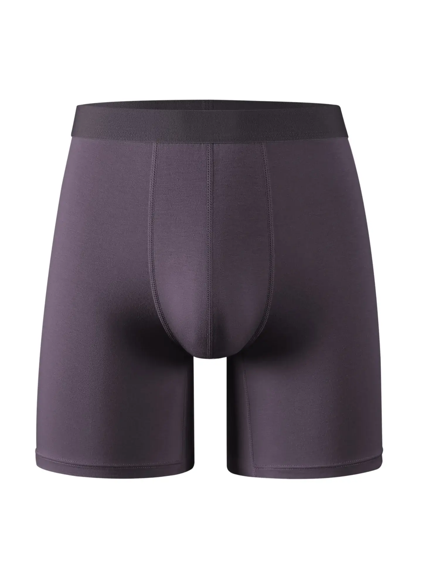 5pcs 95% Bamboo Fiber 5% Spandex Men's Length Long Leg Boxer Classic Design Comfortflex Waistband Underwear Man Sports 3256810241592595