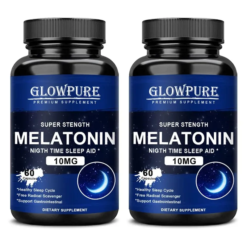 Melatonin 10 mg Capsules - Paginhawahin ang Insomnia Healthy Sleep Quality Deep Sleep Stress Relief
