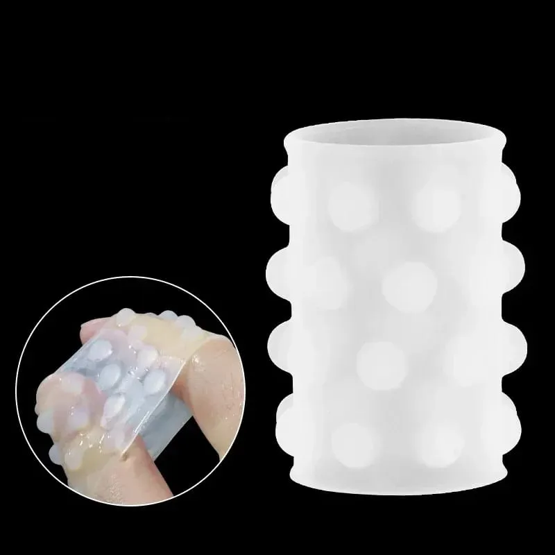 Transparent Penis Ring Beads Clitoris Stimulate Foreskin Correction Cock Rings Delay Ejaculation G-spot Massage Sex Toys for Men