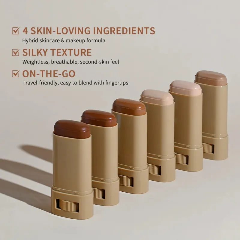 Blur Magnet Primer & Eraser Foundation Stick Μακράς διάρκειας Πόρων Ελαχιστοποιώντας Λάδι Μακιγιάζ Ομαλού Προσώπου Ματ Χριστουγεννιάτικο Δώρο