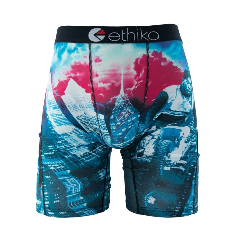 Men Underwear Boxers 1Pcs Sexy Breathable Mesh Crotch Man Swimming Underpants Plus Size Mens Panties Men's Boxers Briefs 3256809681521194