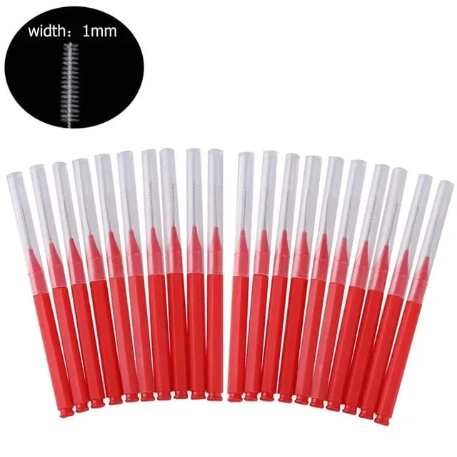 20 τμχ Mini Brush Brush Brow Perm Brush Brow Lifting Brushes Bendable Micro Eyelash Brush Applicators Εργαλεία μακιγιάζ