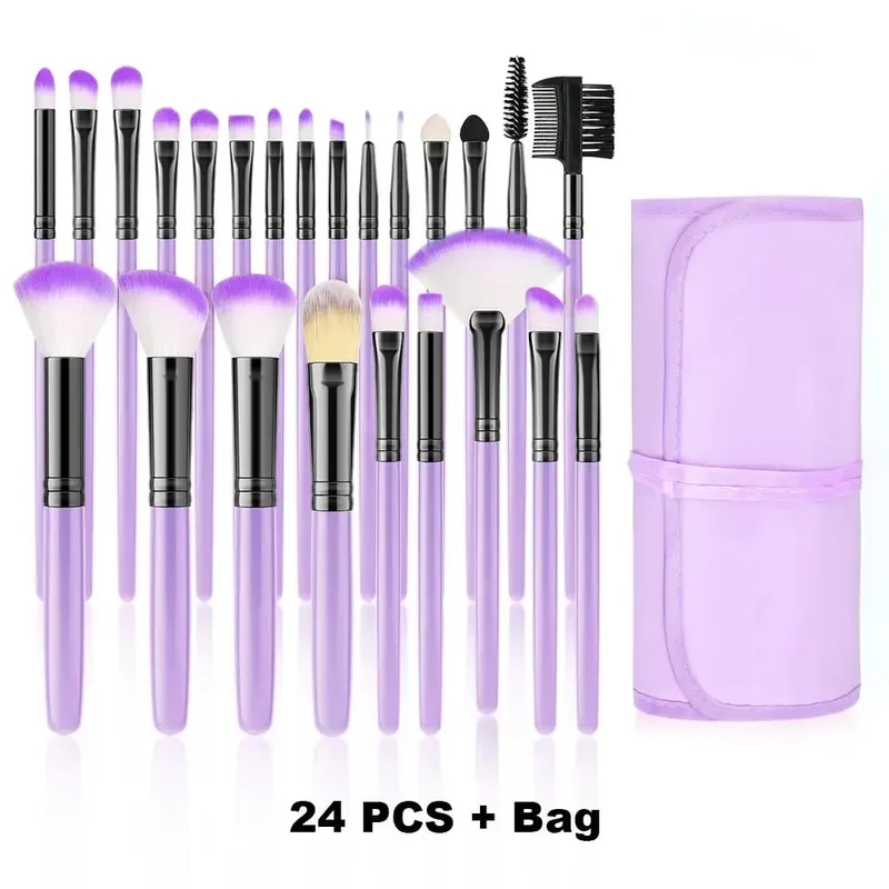 Bagong 10/32PCS Makeup Brushes Set Soft Fluffy Powder Foundation Contour Blush Concealer Eyeshadow Blending Highlighter Beauty Tool