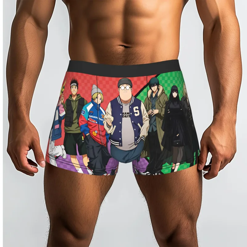 Taro Sakamoto S-Sakamotos D-Dayss Boxer Shorts For Homme 3D Print Shin Asakura Nagumo Underwear Panties Briefs Soft Underpants