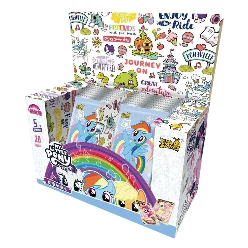 Genuine My Little Pony Card Rainbow Series Game Collection Card Cartoon Children Toy Surrounding Girl Gift Original Box