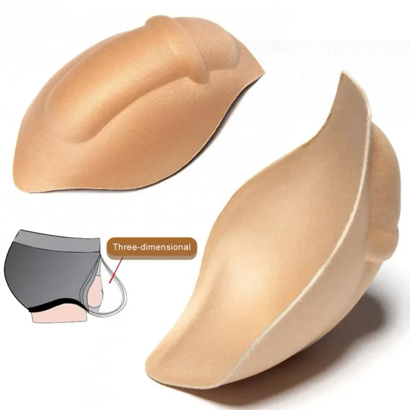 Underwear Padding Men Padded Underwear Accessory Enhance Bulge With Men's Underwear Push Up Cup Pad For Swim Trunks For Daily