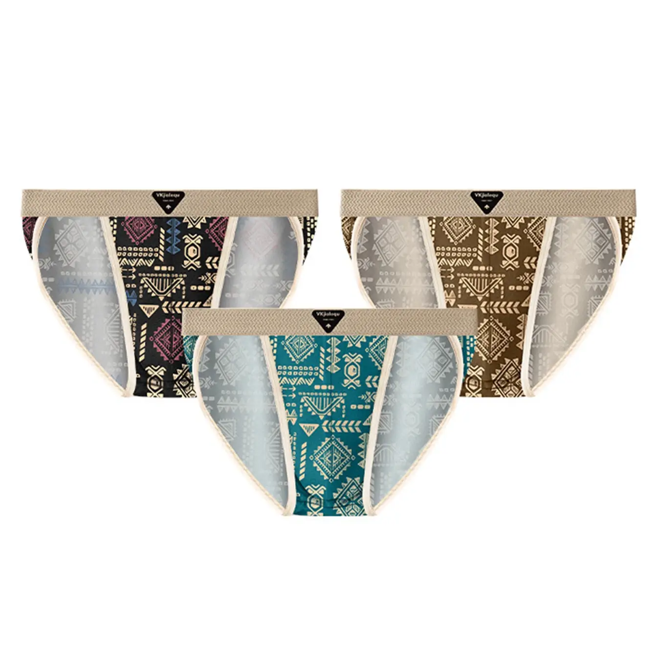 3pcs/set Men's Pure Cotton Briefs Fashionable Sexy Men Underwear Comfortable Male Panties New Style Underwear Plus Size L-4XL