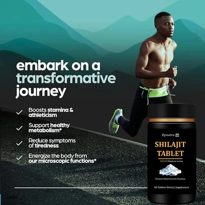 Male Enhancing Supplement With Shilajit Tablets Support for Sperm Quality Natural Muscle Builder Enlargement Pills Stamina Man