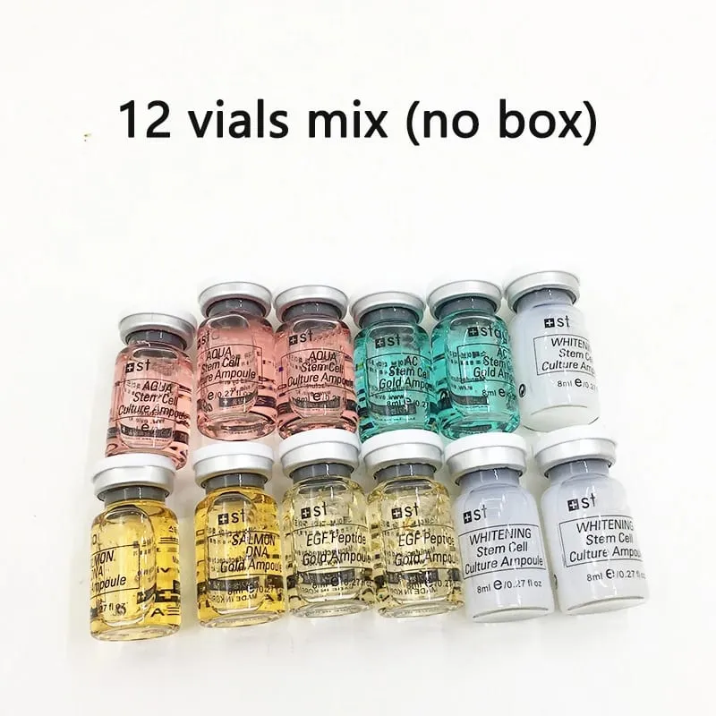 קוריאה 8 מ"ל BB Cream ערכת התחלה למתחילים Niacinamide/Peptide סלמון DNA Essence לחות טיפוח עור הפנים — image 13