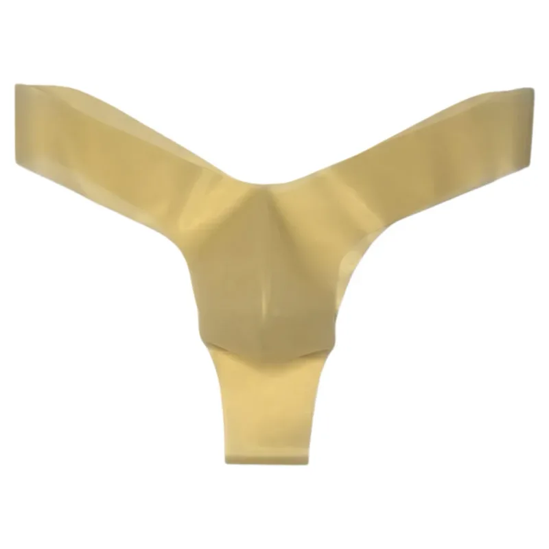 Transparent Latex Thongs For Men Briefs For Men Latex Underwear Brand New Condition G-Strings Underwear Low Waist Briefs