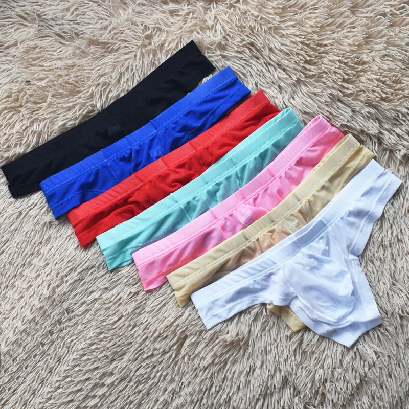 Breathable Briefs G Strings Comfort Fit Flexible Stretch Lightweight Fabric Nylon Spandex Mix Low Waist G Strings
