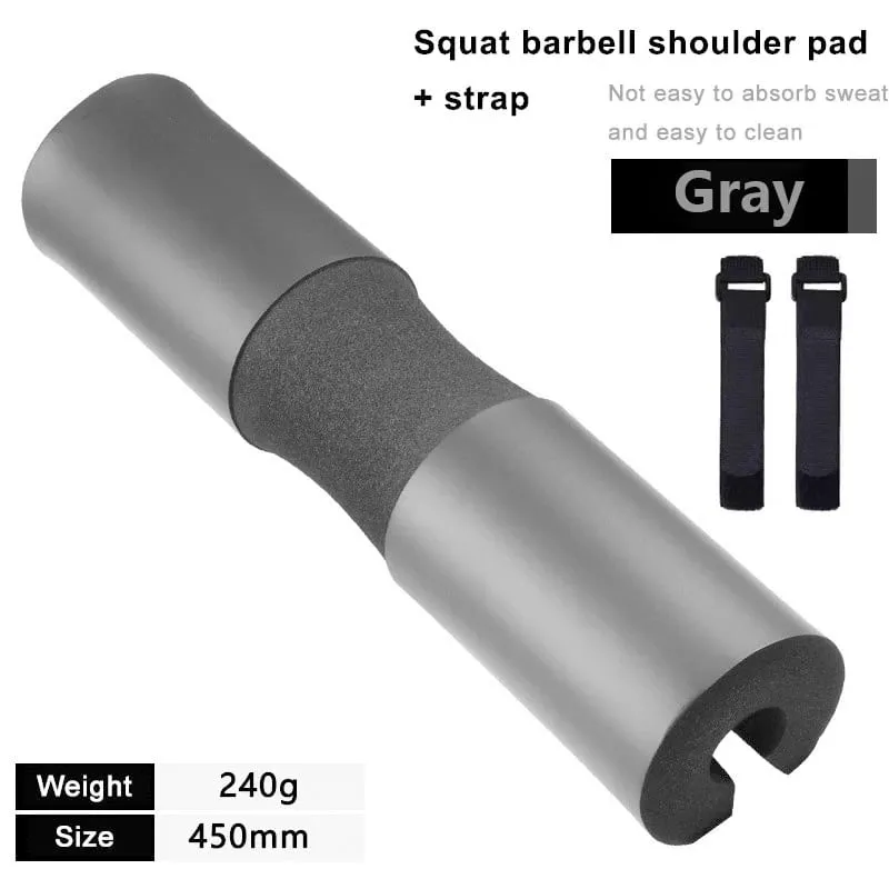 Barbell Pad for Hip Thrust Squat Non‑Slip Thick Foam Bar Pad Weight Lifting Shoulder Protector Cushion for Bar Home Gym