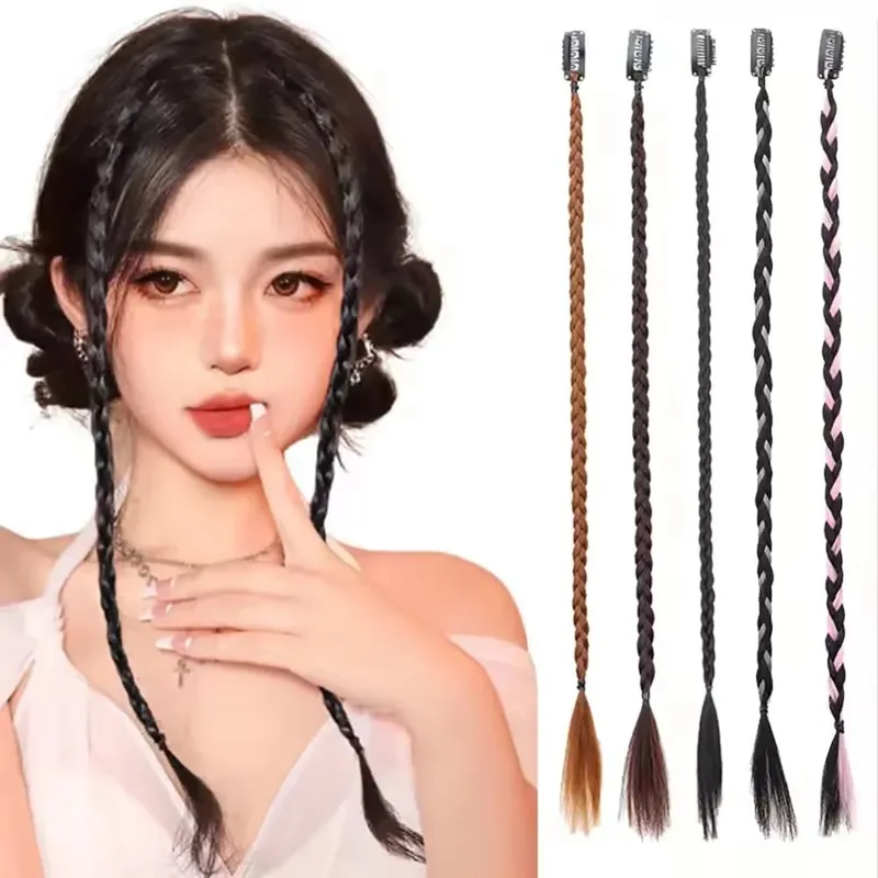 Synthetic 2pcs Braid Wig With Strong BB 