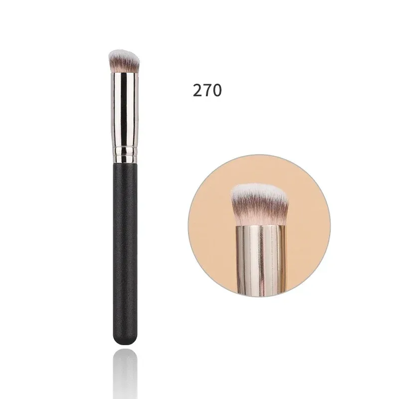 Kuas Concealer Foundation Kuas Perona Pipi Kontur Premium Kuas Rias Wajah Padat Di Bawah Mata Sempurna Kuas Lembut untuk Memadukan