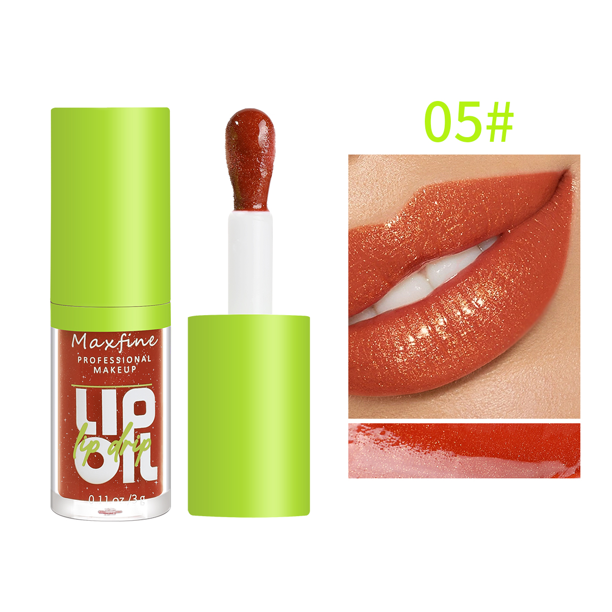 6-τόνων ενυδατικό lip gloss φωτεινό λάδι lip gloss ενυδατικό διαφανές υγρό lip gloss φυσικό lip gloss make lip
