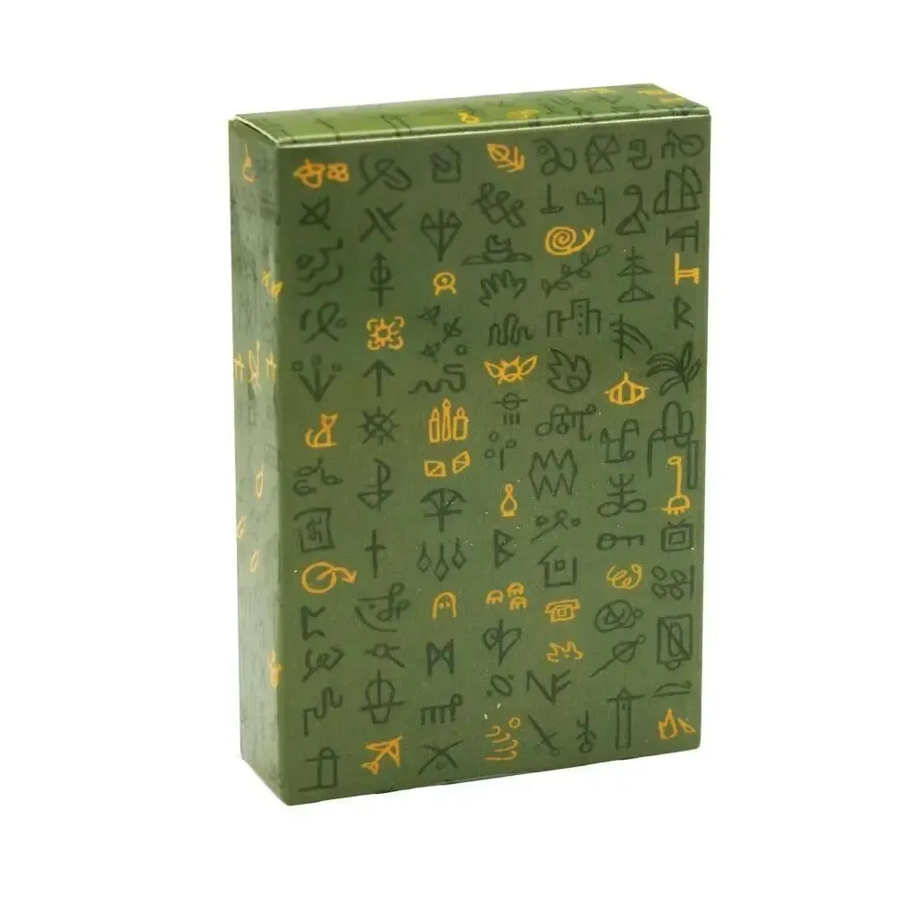 50 τμχ Mystical Divination and Creative Inspiration Card Deck 9*6,5cm Vintage Style Illustrated Oracle Card Deck