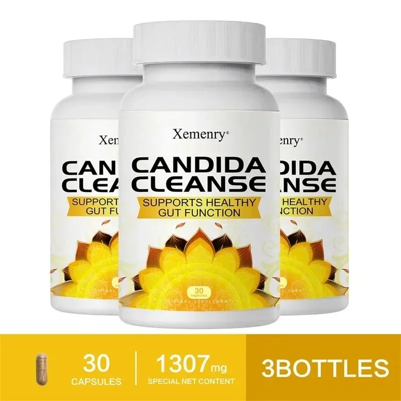 Candida Cleanse - Nagtataguyod ng Intestinal Cleansing at Detoxification Nagpapabuti ng Digestion at Pinapaginhawa ang Constipation at Bloating