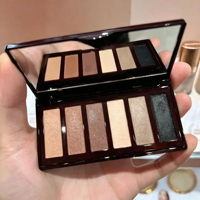 Mode Bestseller CT Merk Make-up 6 Kleuren Oogschaduw Disc 8.2g Matte Parel Afwerking Naakte Kleur Serie Schoonheid oog Cosmetica