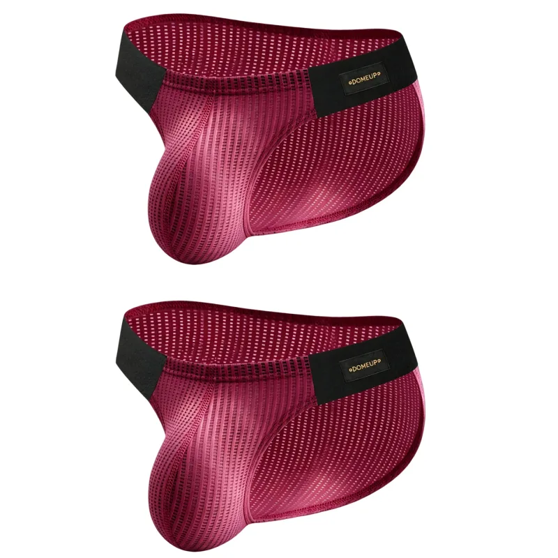 1/2/3PCS New Men's Premium Mercerized Cotton Briefs Ultra‑Thin Breathable Silky Soft Fitness Gym Daily Wear Men Underwear