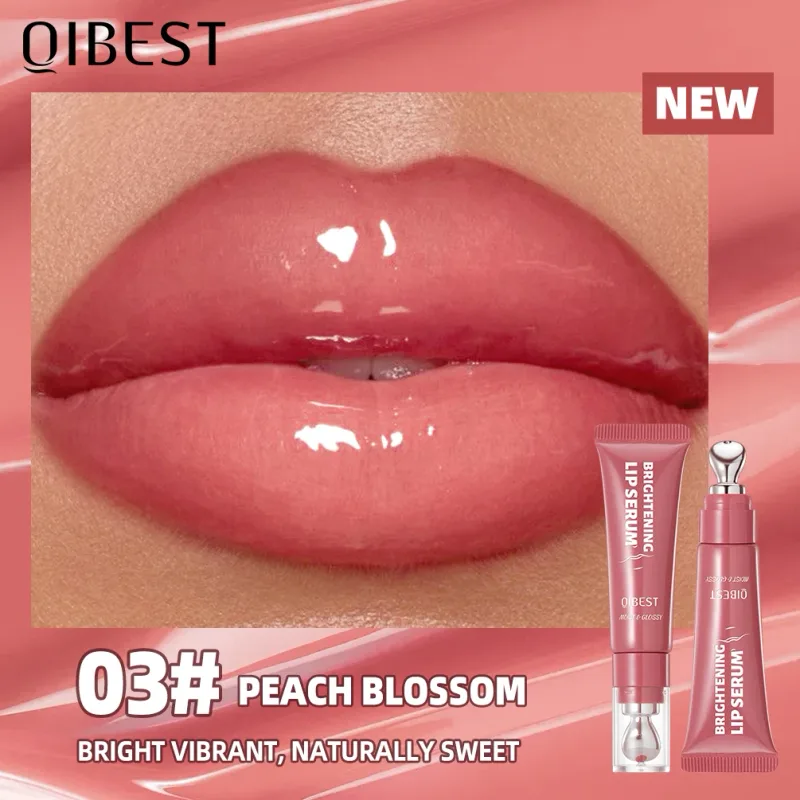 Mirror Pearl Lipgloss לאורך זמן שפתון לחות ברק Glitter Lip Glaze Non Stick Cup Jelly Pout גוון שפתיים איפור