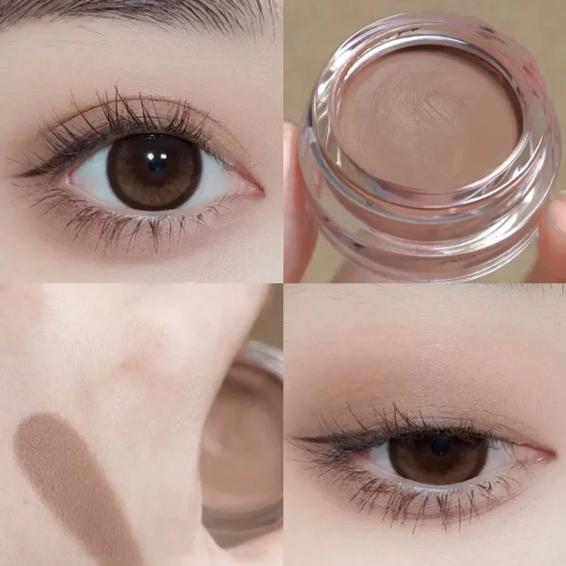 Matt Nude szemhéjpúder krém vízálló selymes sima szemhéjfesték alapozó pigment rózsaszín barna tartós monokróm barack szem smink