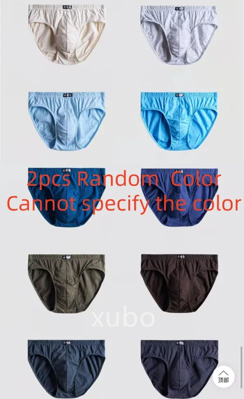 Cotton Men's Briefs Underwear - Male Knickers Panties Pant Shorts 2025 Sexy 5XL 6XL Sizes - 2/3/4/5Pcs/Lot