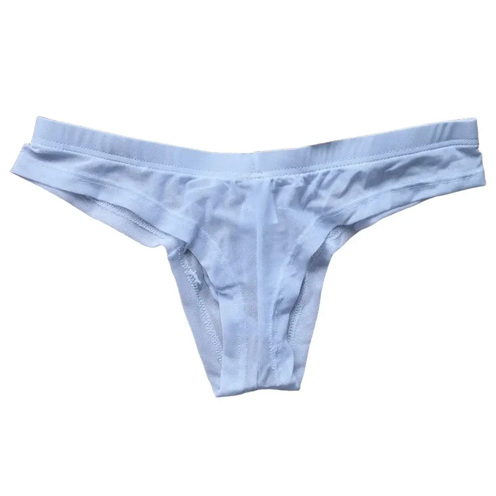 Men G Strings Transparent Mesh Low Waist Sissy Pouch Sexy Lingerie Ultra Hot Underwear For Man Japanese Thongs Men's Underpants