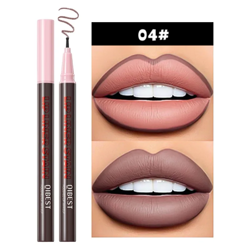 Matte Liquid Lipliner Pencil Waterproof Plumping Stain Lipstick Natural Lip Liner Outline Lips Contour Pen Cosmetics