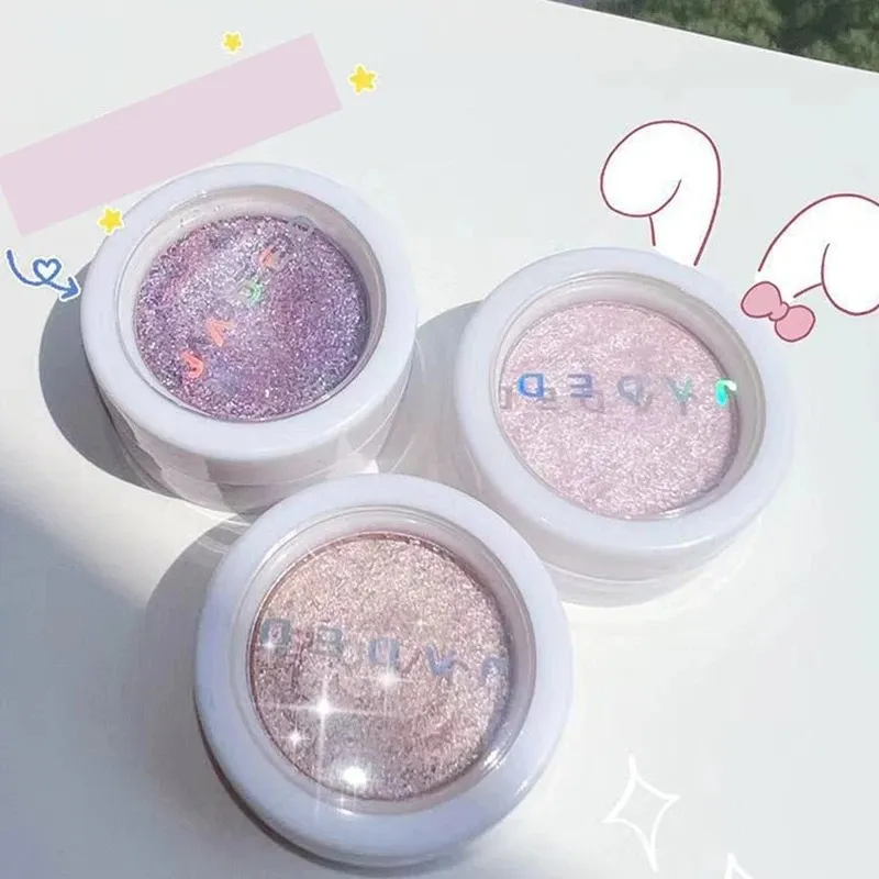 Μονόχρωμη σκιά ματιών Glitter Gold Shining Brighten Eyes Μακιγιάζ Μακιγιάζ μακράς διαρκείας Μακιγιάζ ματιών Brightening Pearlescent Shimmer Eye Shadow