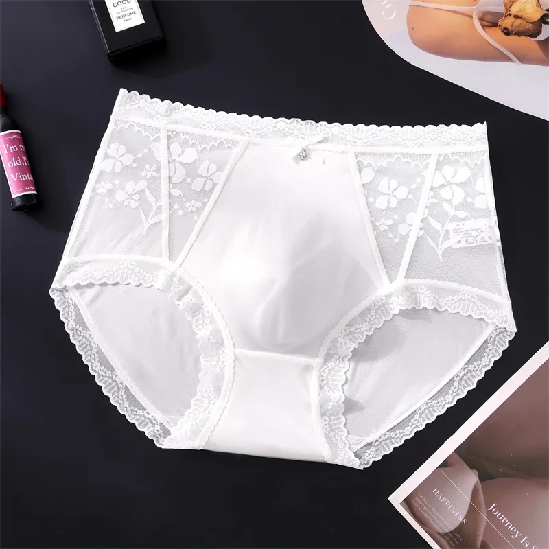 Adults 18 plus men's underwear Thin mesh calzoncillos hombre lace sexy lingeries for man seamless bare feel cuecas masculina