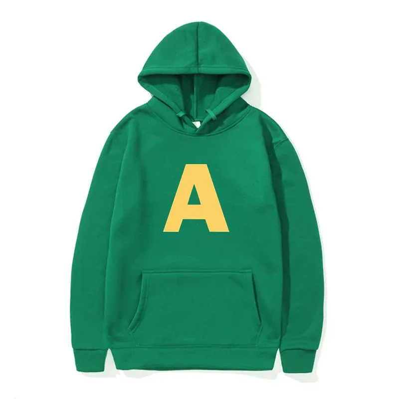 Alvin and The Chipmunks_ The Squeakquel's Pullover Woman Manfashion Drop Bahu Sweater Tersedia untuk Best Friend Hoodie