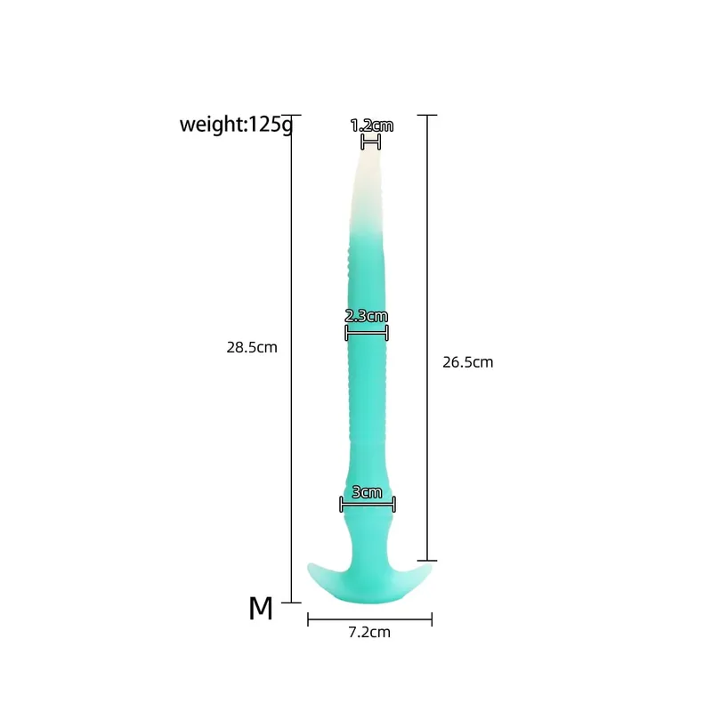 Soft Liquid Silicone Long Tentacles Anal Plugs Suitable for All Players As an Adult Sex Toy Vaginal and Anal Stimulating Device