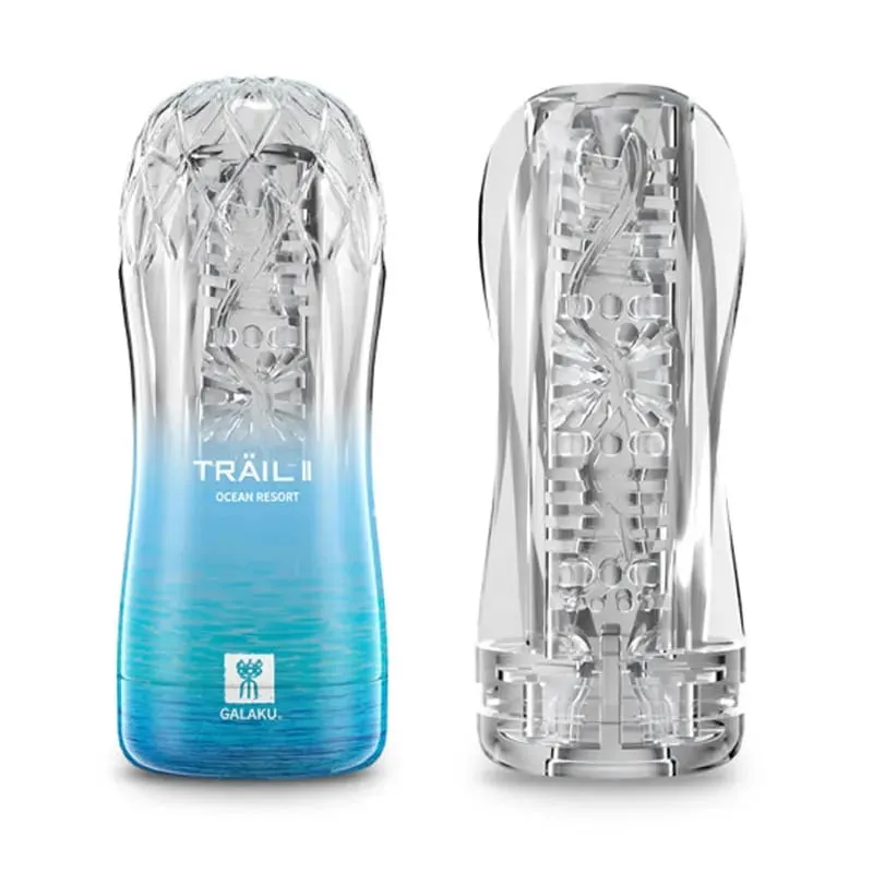 Male Masturbator Cup Soft Pussy Sex Toys Transparent Vagina Adult Endurance Exercise Adult supplies Vacuum Pocket Cup for Men
