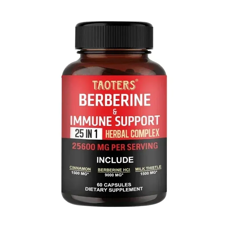 Berberine Capsules Contain Ceylon Cinnamon and Milk Thistle To Support Glucose Balance Liver Health Digestion and Weight Loss — image 11