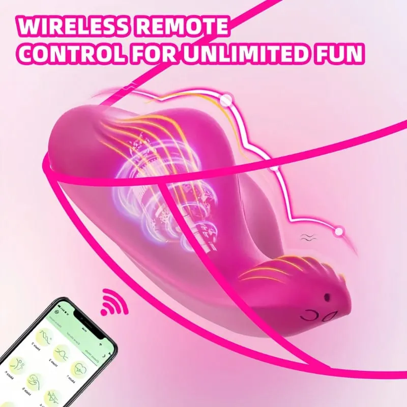 Hordható Bluetooth Bugyi Vibrátor Vagina Clitoris Stimulátor Masszírozó APP Control Hordható vibráló tojás szexjáték felnőtteknek