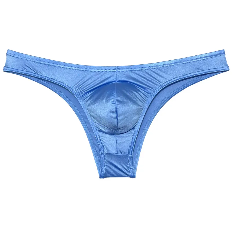 Silky Smooth Bikini Briefs Men's Enhance Pouch Micro Underwear Slip Sexy Beach Briefs Breathable Sissy Panties Pool