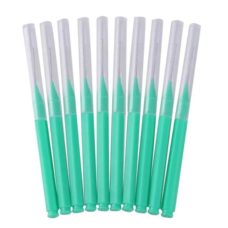 50/100PCS Black Bendable Eyebrow Brush Brow Perm Brush Disposable Brow Lifting Brushes Micro Eyelash Brush Applicators Tools