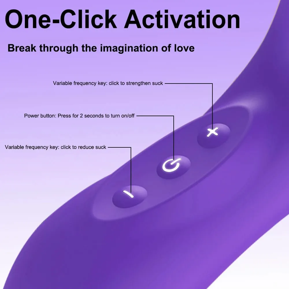 Ισχυρό Clitoral Sucker Vibrator Nipple Clitoris Stimulator Massager 10 Mode Oral Blowjob Vacuum Sex Toys for Women Masturbator