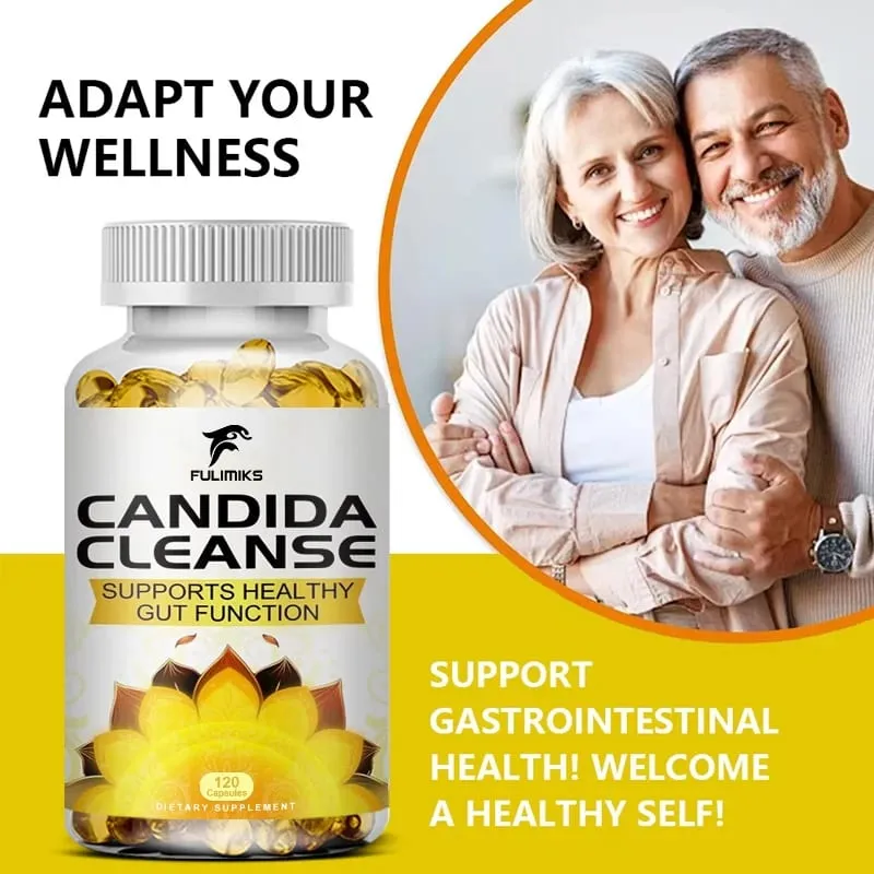 Fulimiks Candida Cleanse - Antioxidant Intestinal Cleansing at Detoxification Nagtataguyod ng Digestion at Metabolism - 120 Capsules — image 5