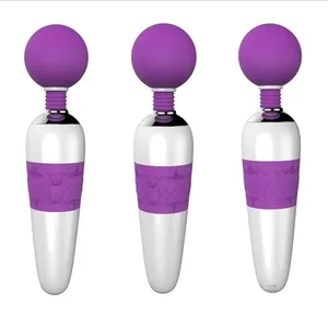 Potent vibrador AV Vagina màgica Vagina estimulador de clítoris Vibradors Joguines sexuals per a dones Punt G per a masturbador USB Dildo S0438